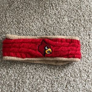 Louisville Cardinals winter headband Adidas